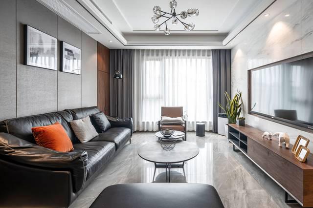 110㎡现代风格，心之所向皆为家