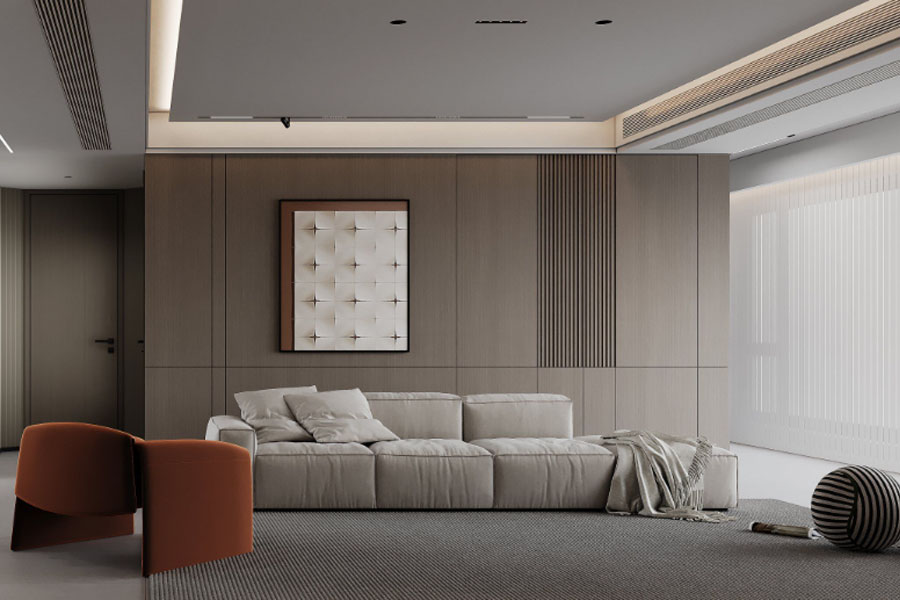 观塘云庐189m²意式极简效果图