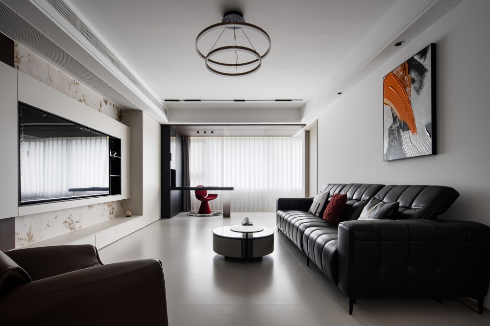 128㎡现代风尚家，解锁质感生活新体验