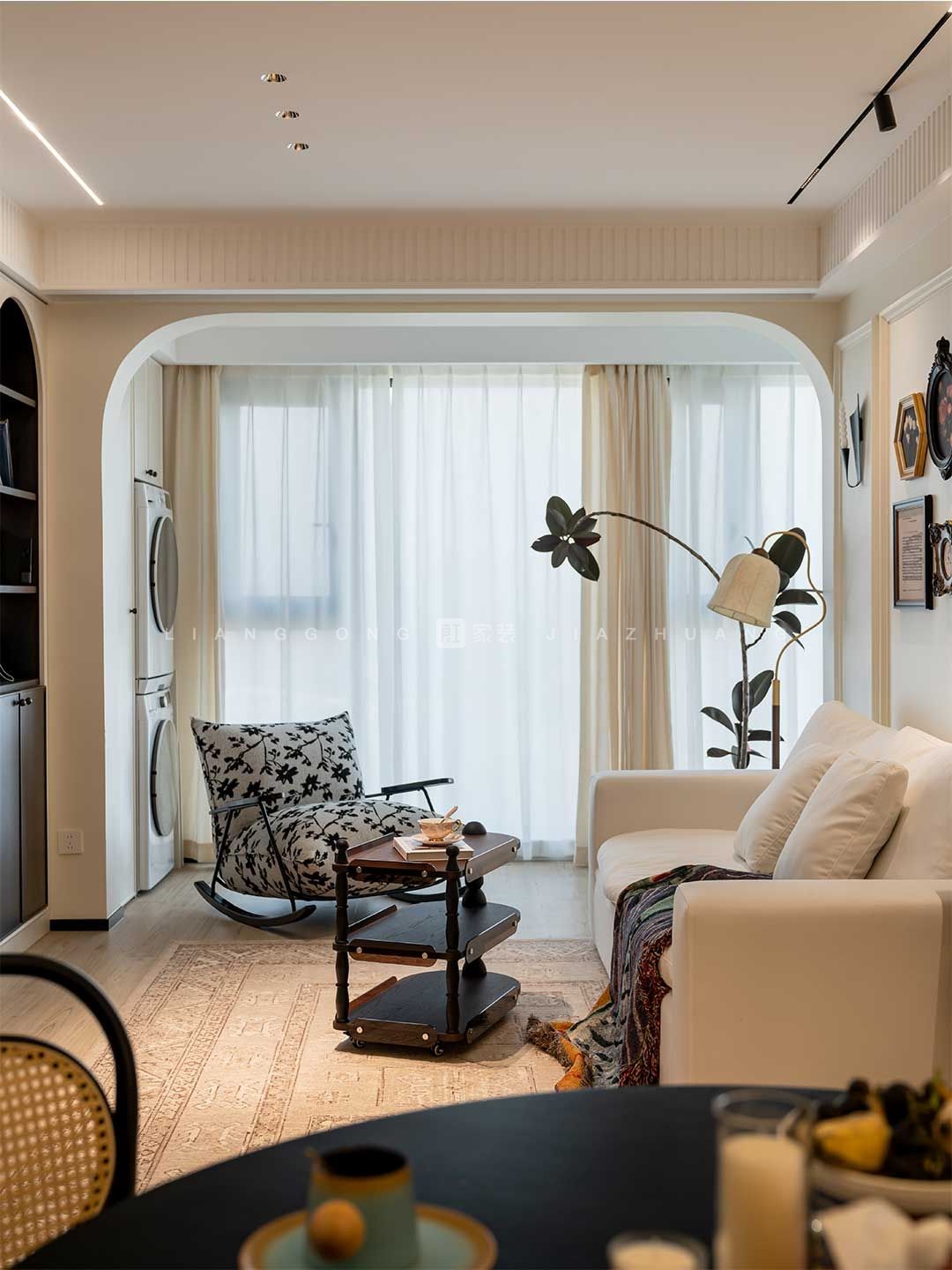 90㎡其它风格客厅装修案例