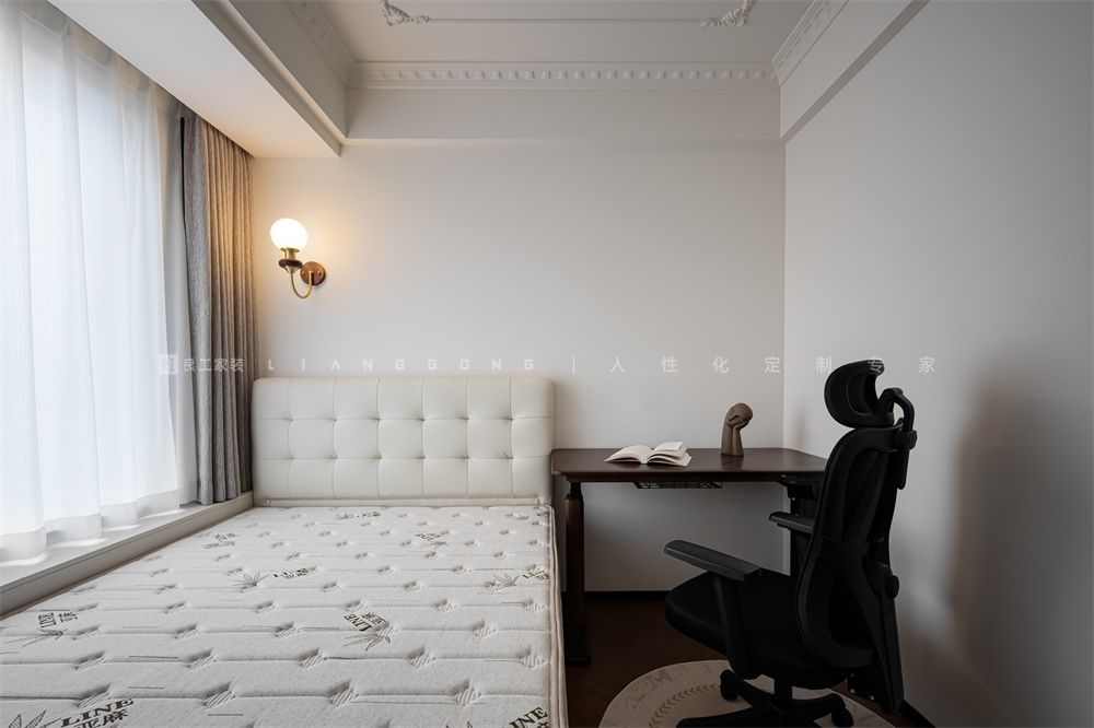 125㎡中古风次卧装修案例