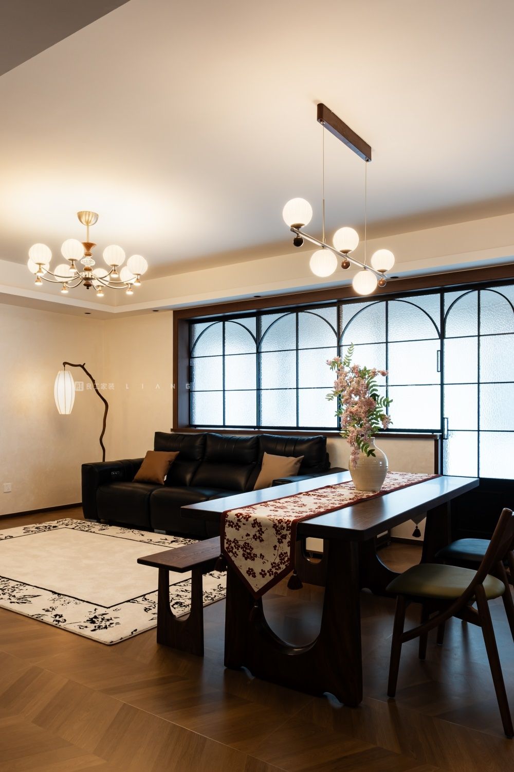 140㎡中古风餐厅装修案例