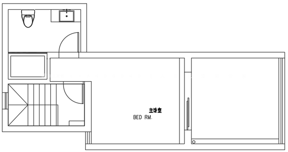 142㎡原木风格户型图装修案例