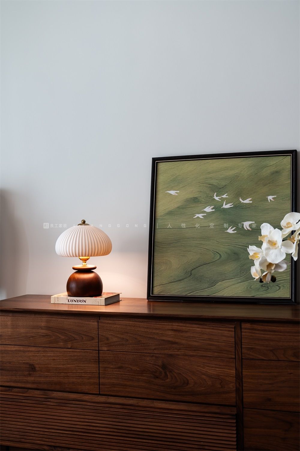 128㎡中古风主卧装修案例