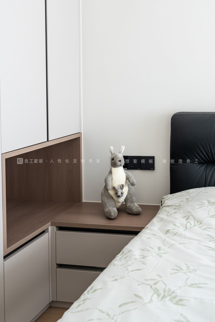 127㎡现代风格次卧装修案例