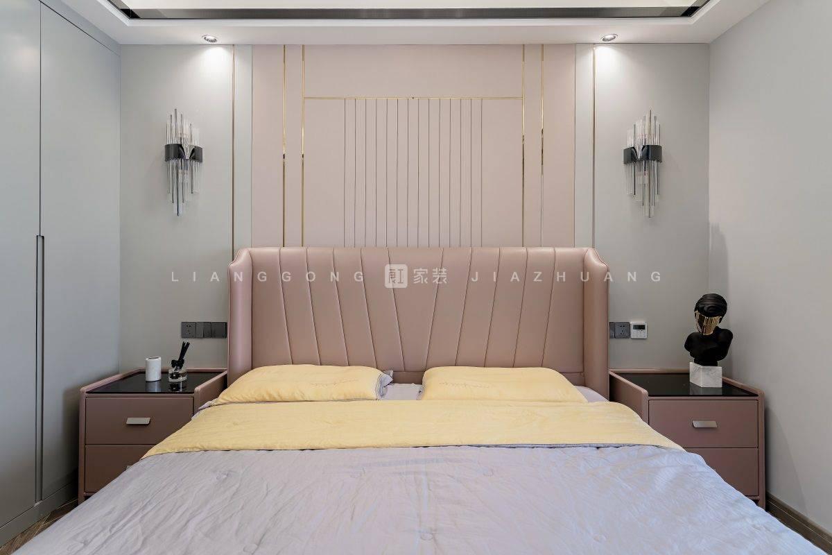 126㎡轻奢风格次卧装修案例