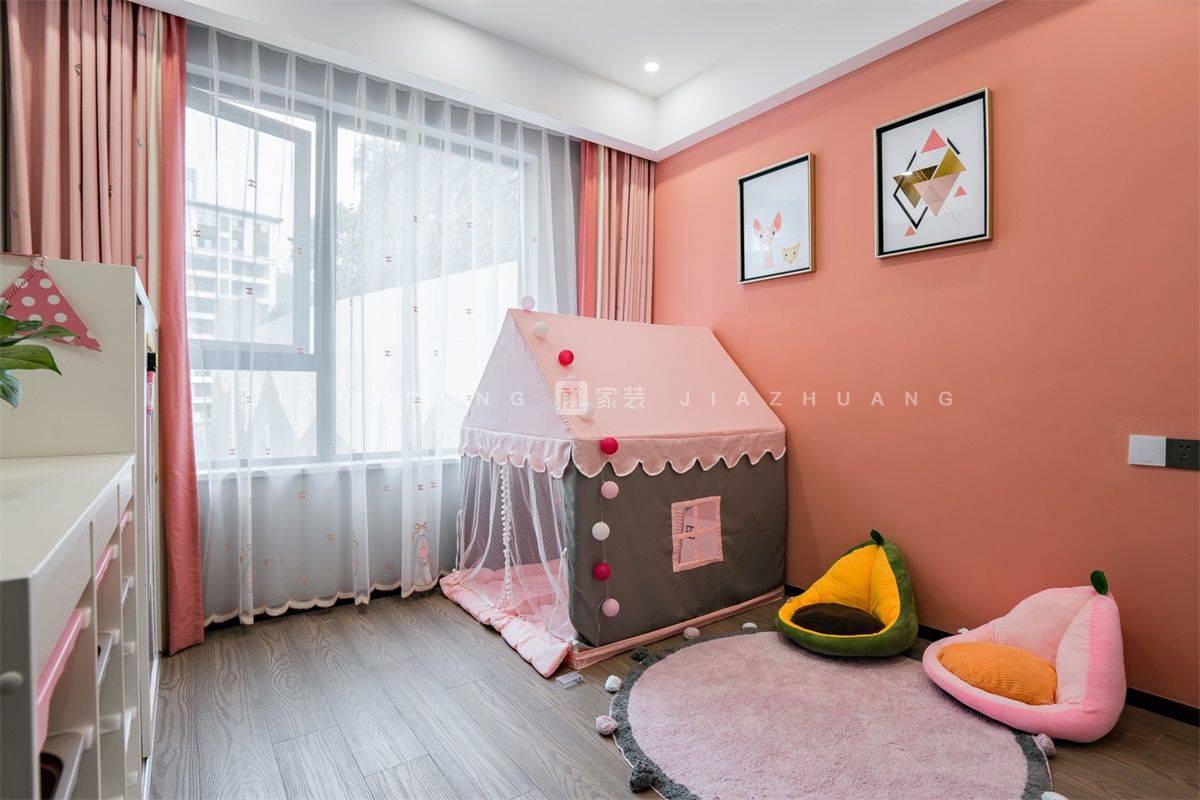 120㎡轻奢风格书房装修案例