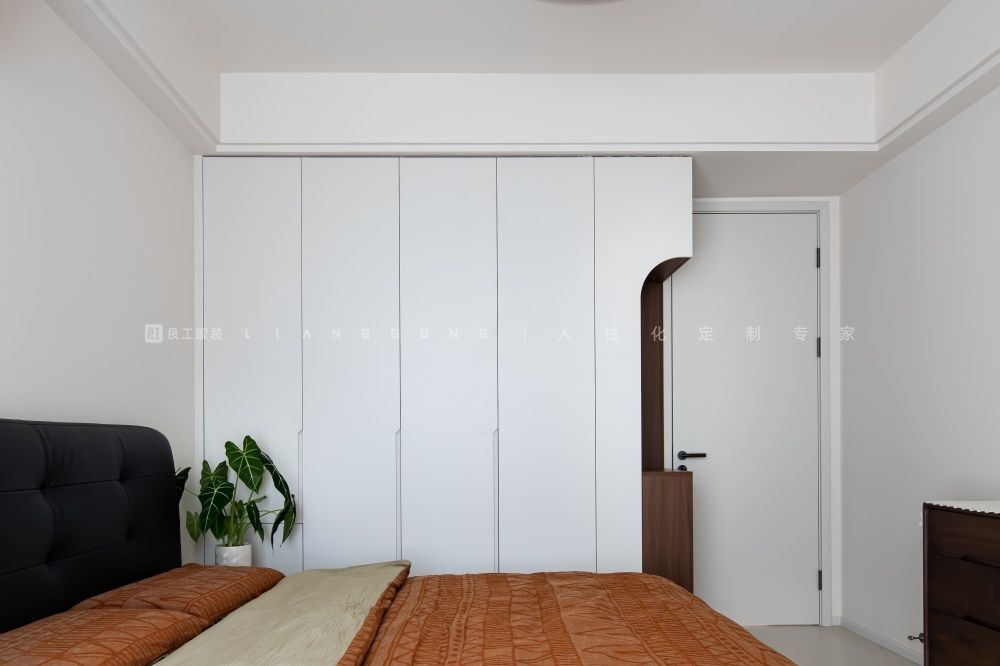 138㎡中古风次卧装修案例