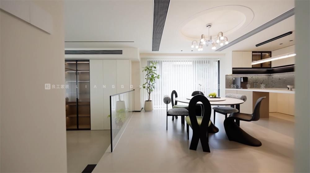 400㎡奶油风格餐厅装修案例