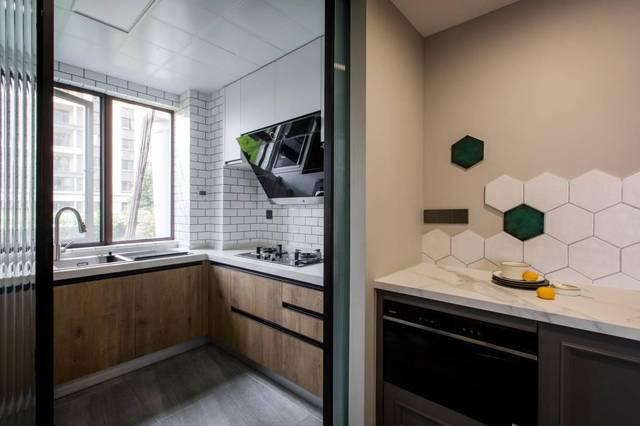 北欧风格厨房装修效果图