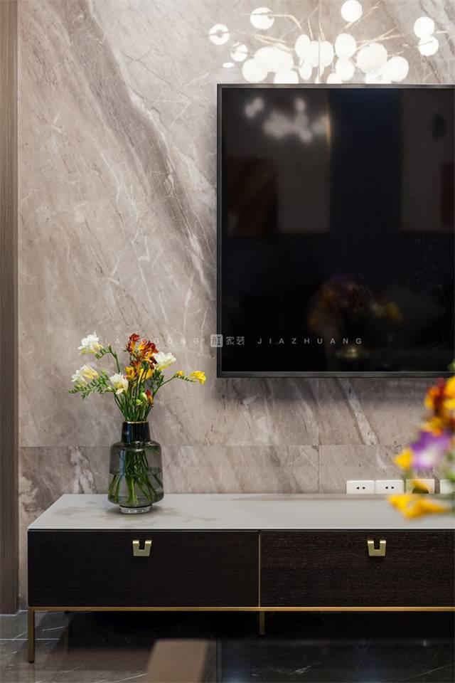 现代轻奢风格背景墙装修效果图